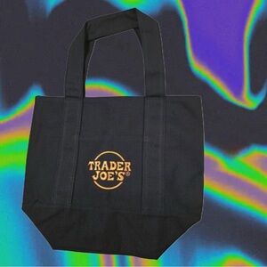 Black Trader Joe’s Halloween Tote Bag (Rare)